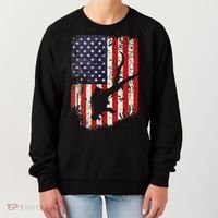 Scuba Diver Scuba Diving American Flag Women's Sweatshirt thumb 0