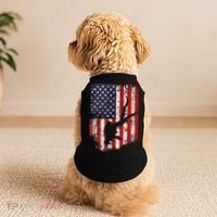 Scuba Diver Scuba Diving American Flag Doggie Tank thumb 2