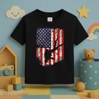 Scuba Diver Scuba Diving American Flag Toddler T-Shirt thumb 3