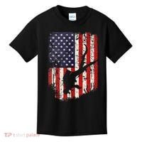 Scuba Diver Scuba Diving American Flag Kids T-Shirt thumb 0