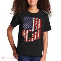 Scuba Diver Scuba Diving American Flag Kids T-Shirt thumb 2