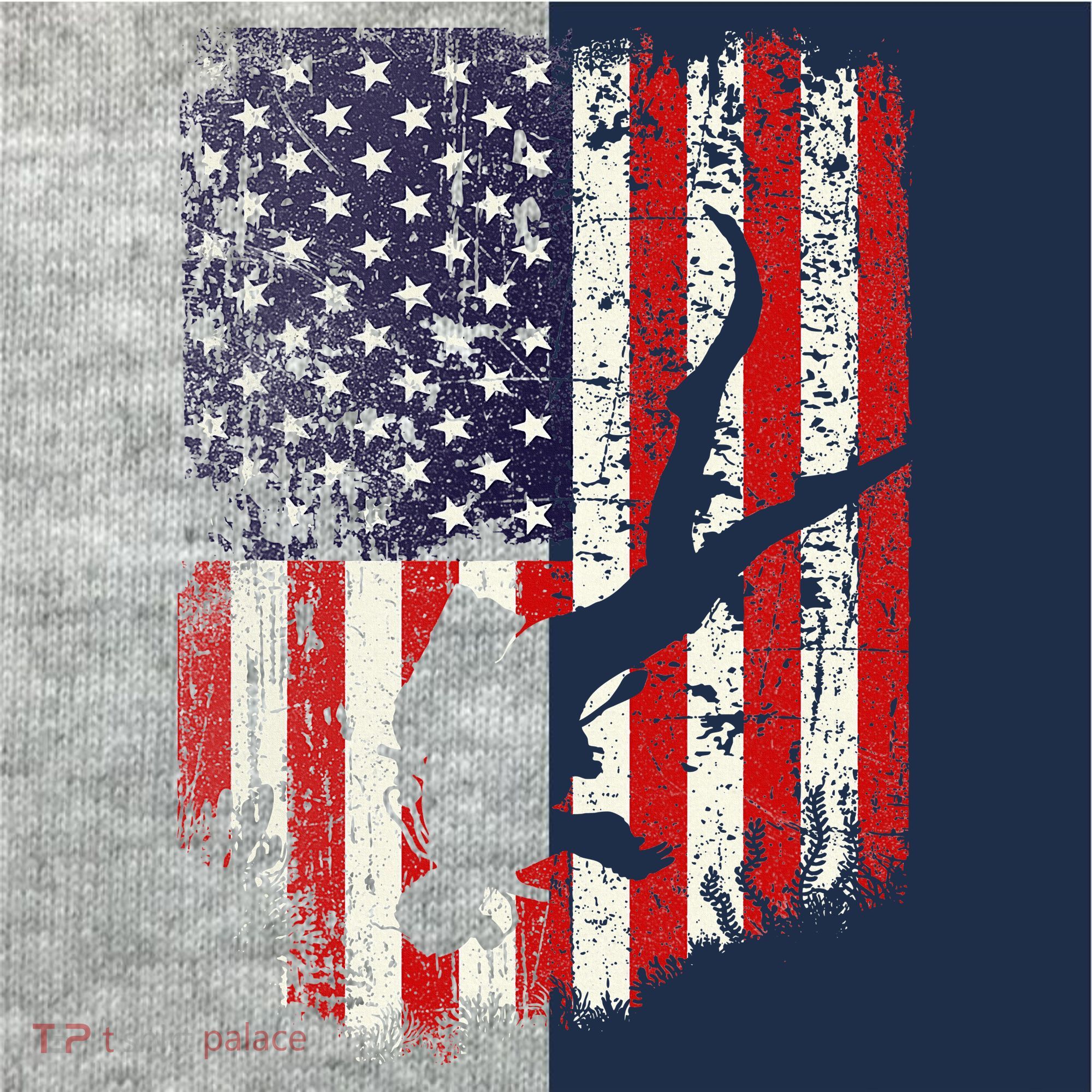 Scuba Diver Scuba Diving American Flag Kids Colorblock Raglan Jersey