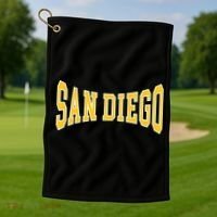 San Diego Golf Towel thumb 1