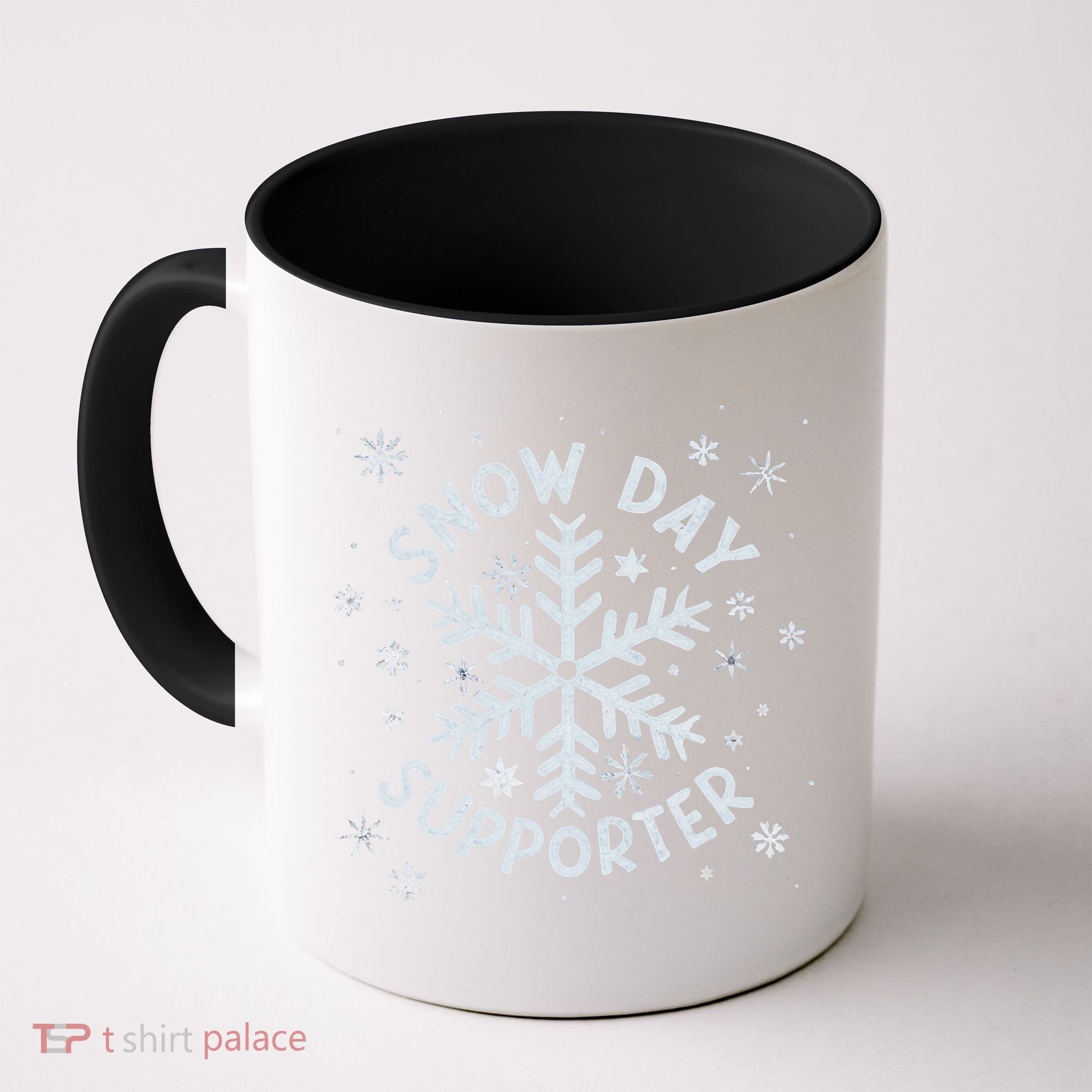 Snow Day Supporter Snowflake Winter Let It Snow  Coffee Mug