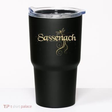 Sassenach Dragonfly Scottish Gift Retro Tumbler
