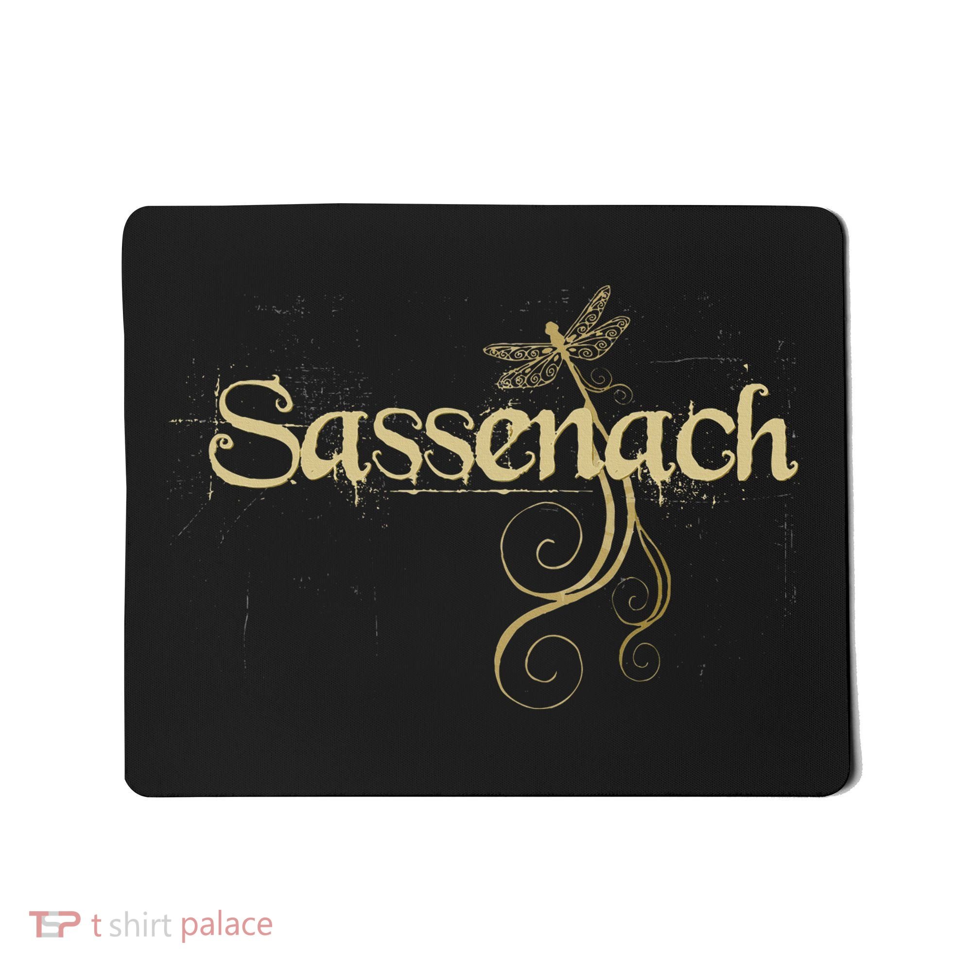 Sassenach Dragonfly Scottish Gift Retro Mousepad