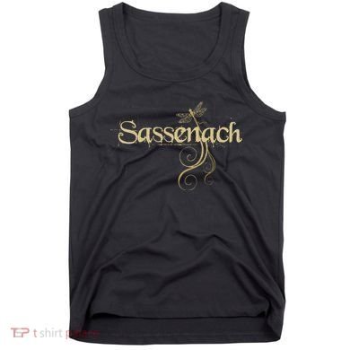 Sassenach Dragonfly Scottish Gift Retro Tank Top