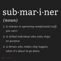 Submariner Definition Submersible Nuclearpowered Submarine Women's Sweatshirt thumb 2