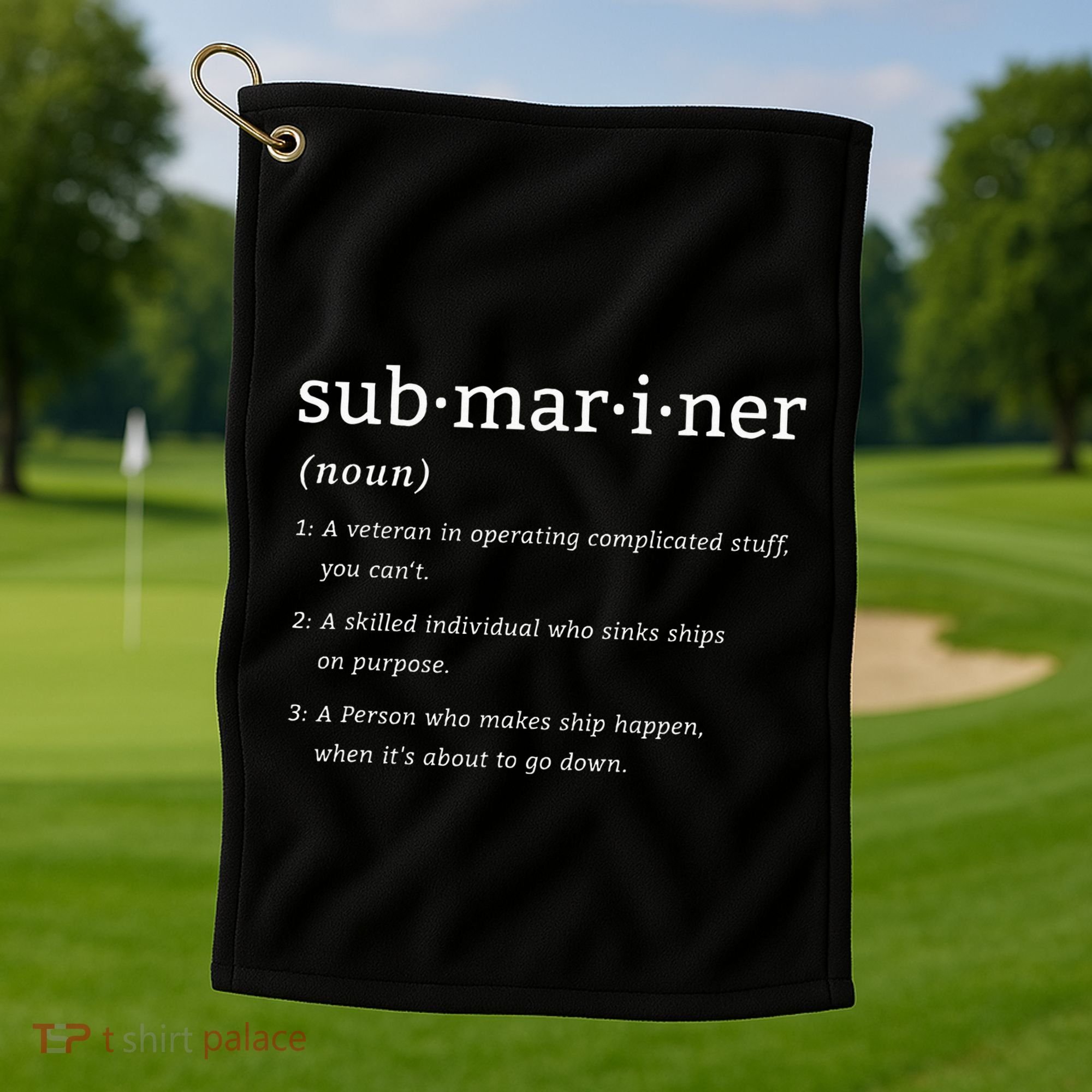 Submariner Definition Submersible Nuclearpowered Submarine Golf Towel