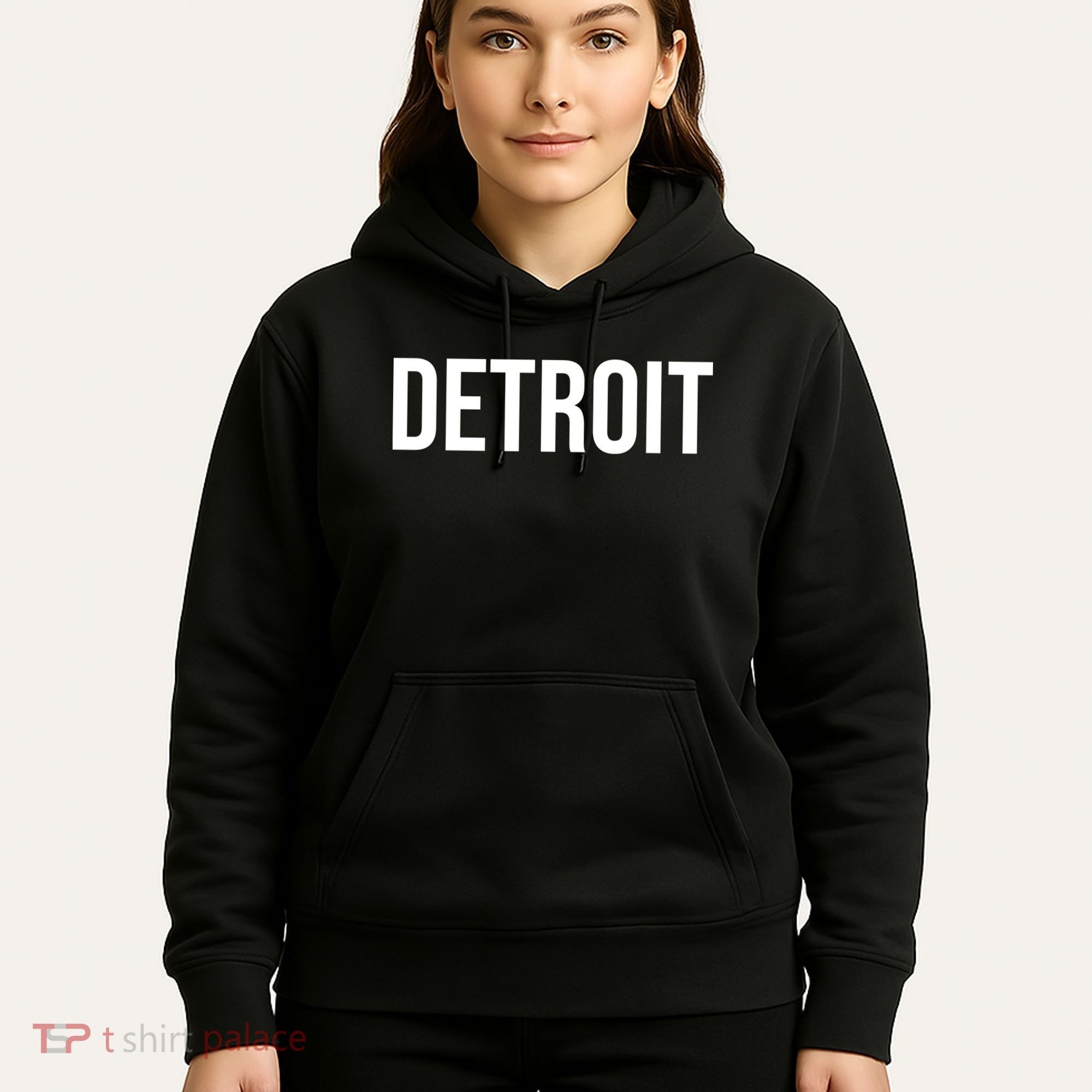 Simple Detroit Hoodie