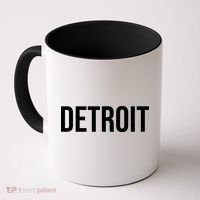 Simple Detroit Coffee Mug thumb 0