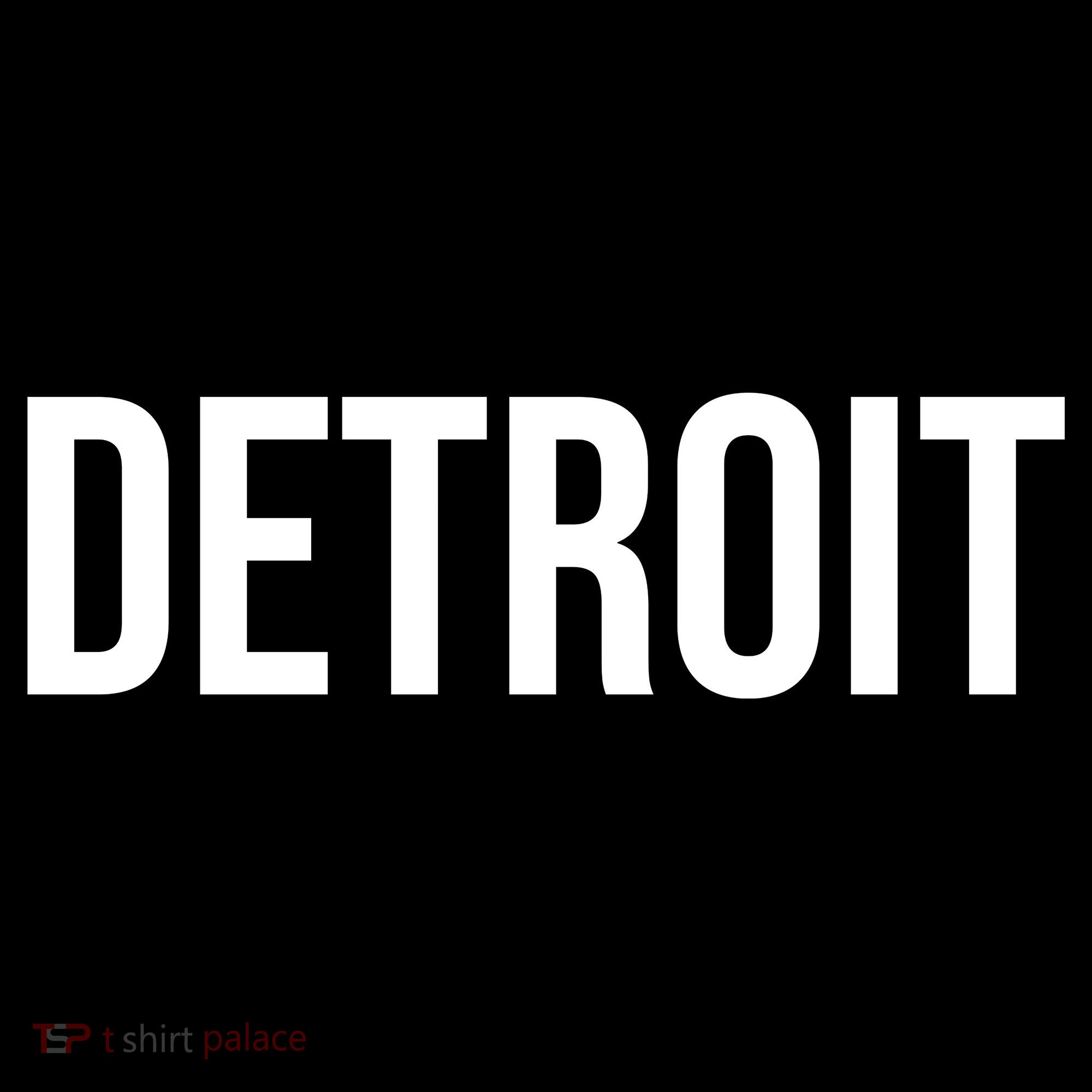Simple Detroit Women's Hoodie
