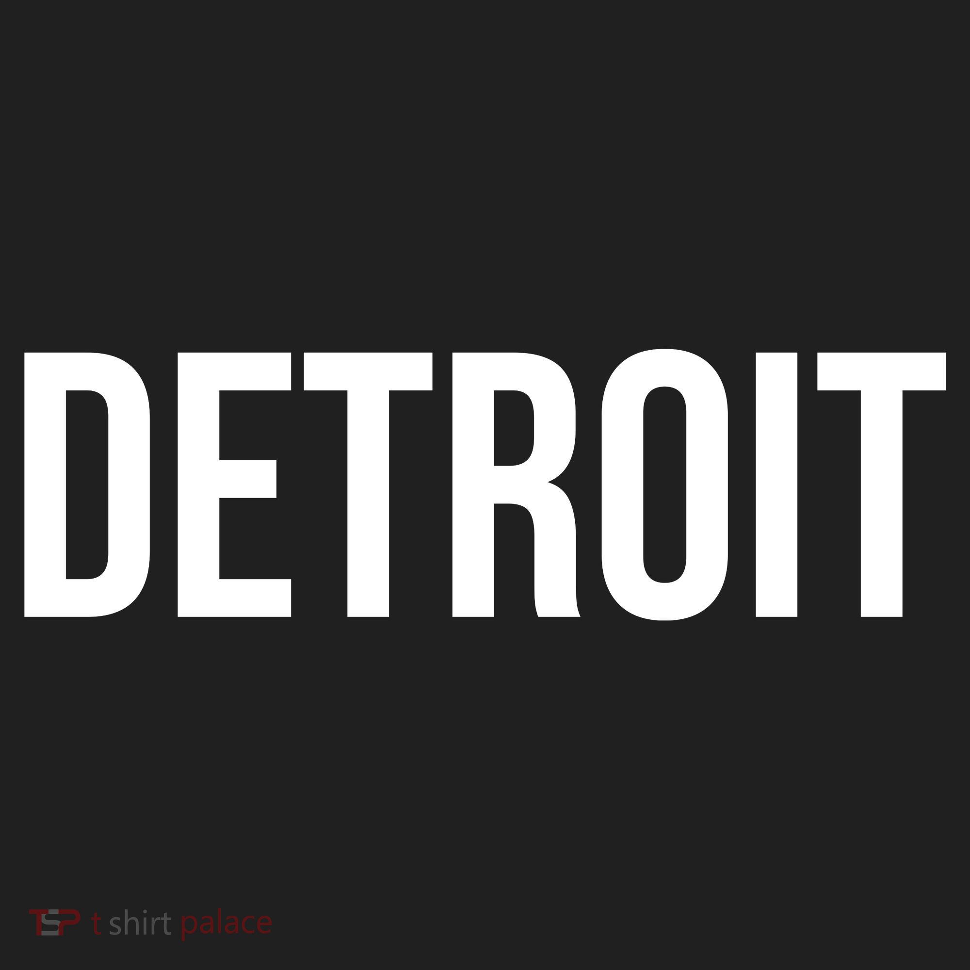 Simple Detroit Tumbler