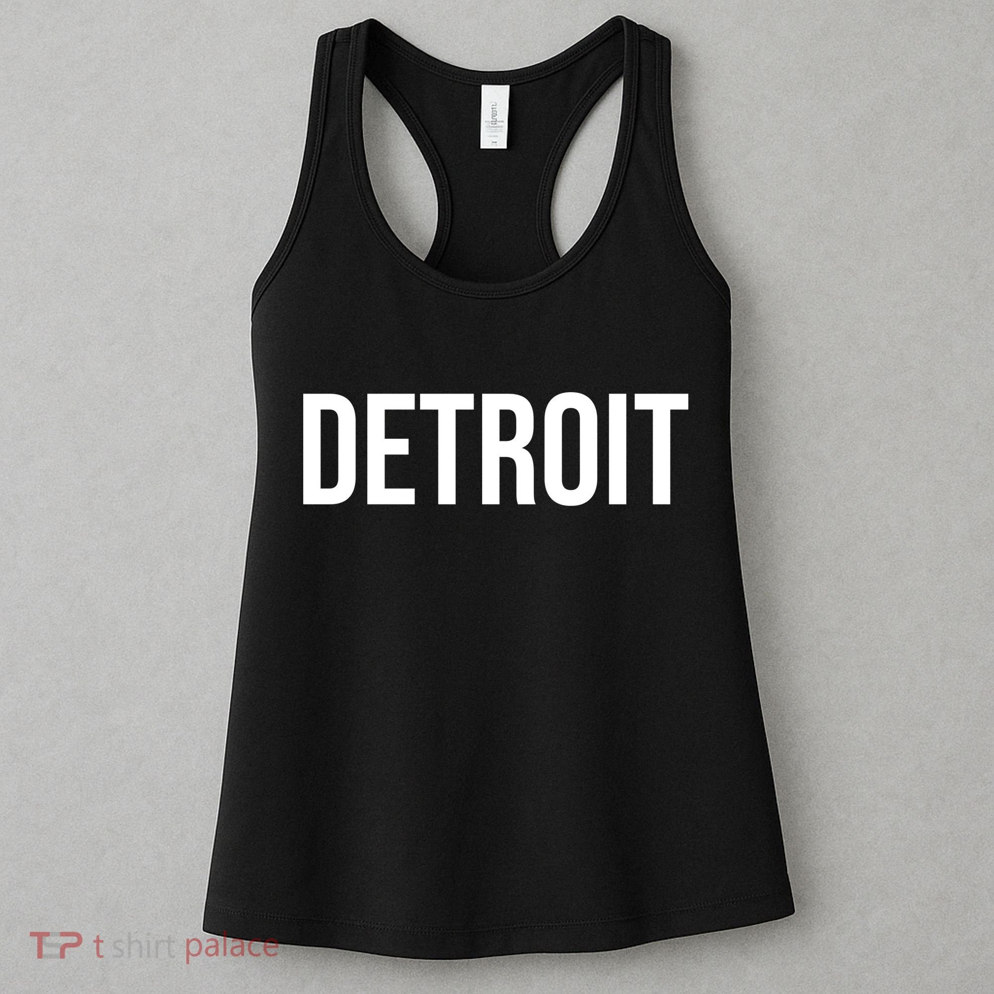 Simple Detroit Women's Tank Top