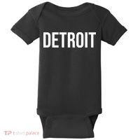 Simple Detroit Baby Bodysuit thumb 0