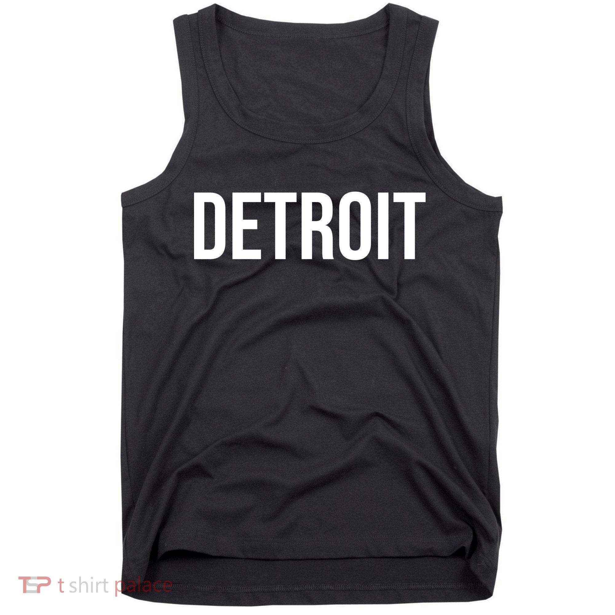 Simple Detroit Tank Top