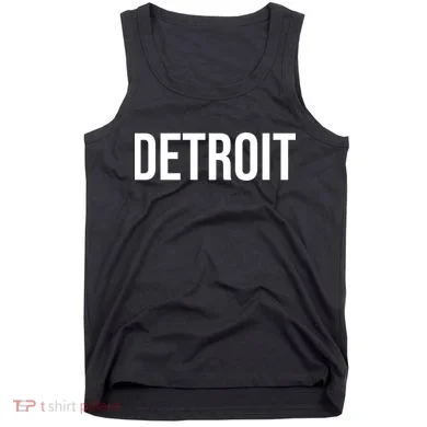 Simple Detroit Tank Top