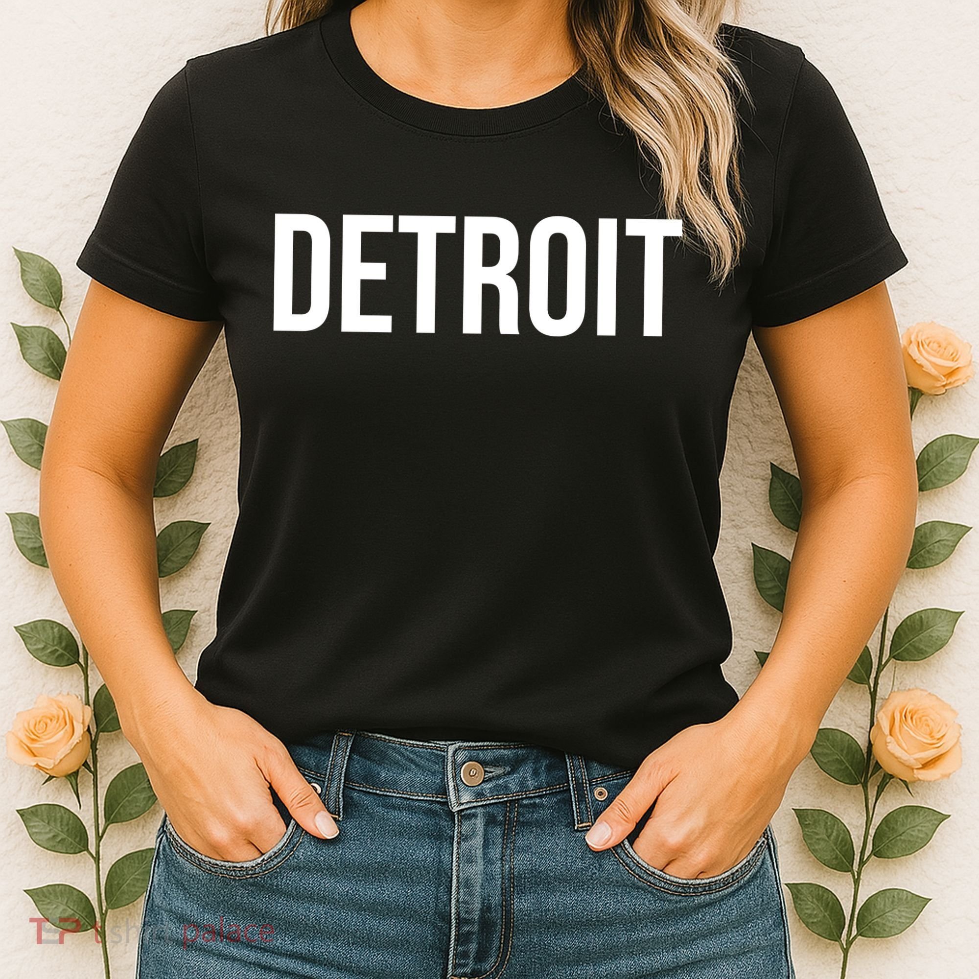 Simple Detroit Women's T-Shirt