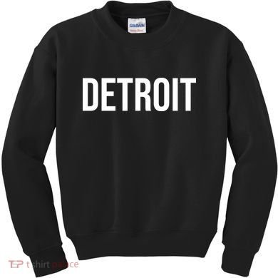 Simple Detroit Kids Sweatshirt