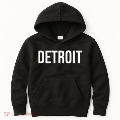 Simple Detroit Kids Hoodie