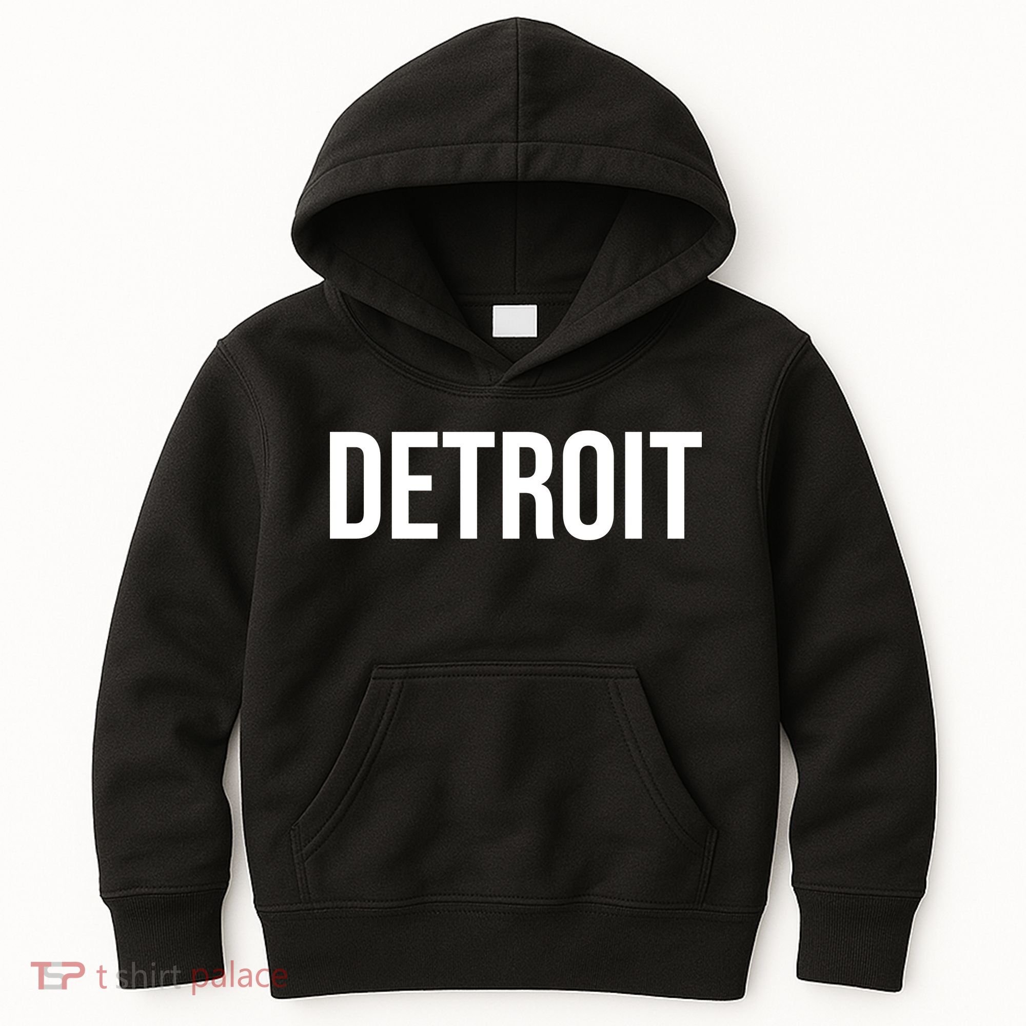 Simple Detroit Kids Hoodie