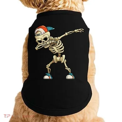 Skeleton Dabbing Doggie Tank
