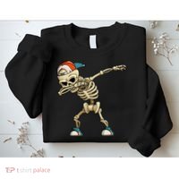 Skeleton Dabbing Sweatshirt thumb 2