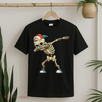 Skeleton Dabbing T-Shirt thumb 2