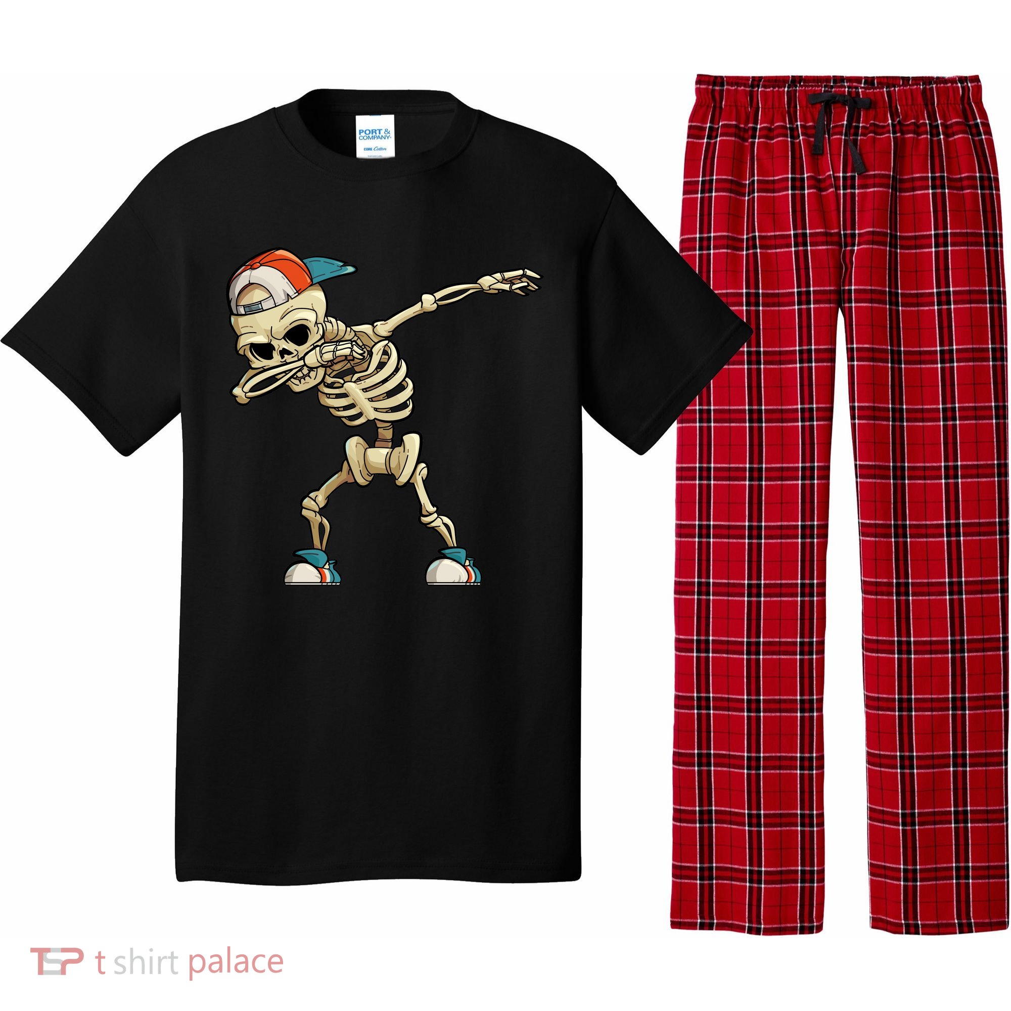 Skeleton Dabbing Pajama Set