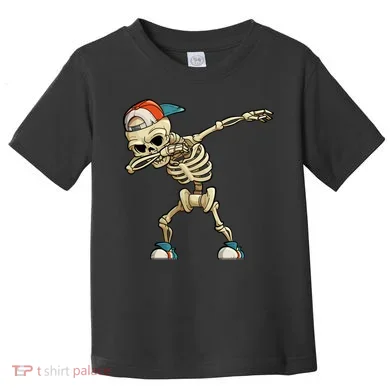 Skeleton Dabbing Toddler T-Shirt