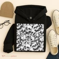 Spooky Deadly Skulls Hoodie thumb 4
