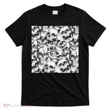 Spooky Deadly Skulls T-Shirt