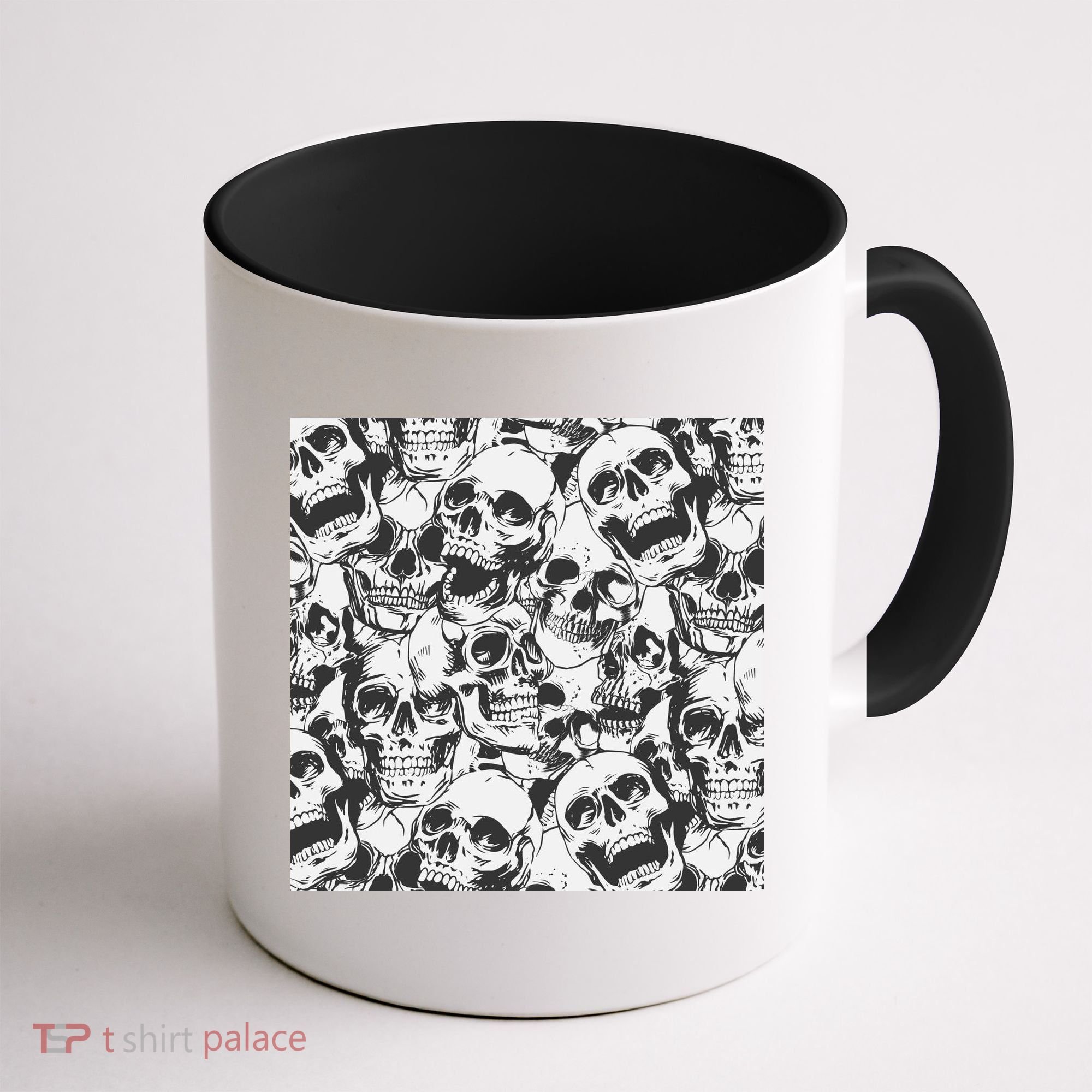 Spooky Deadly Skulls Coffee Mug