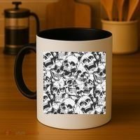 Spooky Deadly Skulls Coffee Mug thumb 4