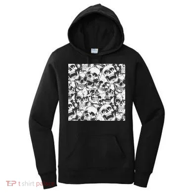Spooky Deadly Skulls Women's Hoodie
