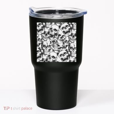 Spooky Deadly Skulls Tumbler