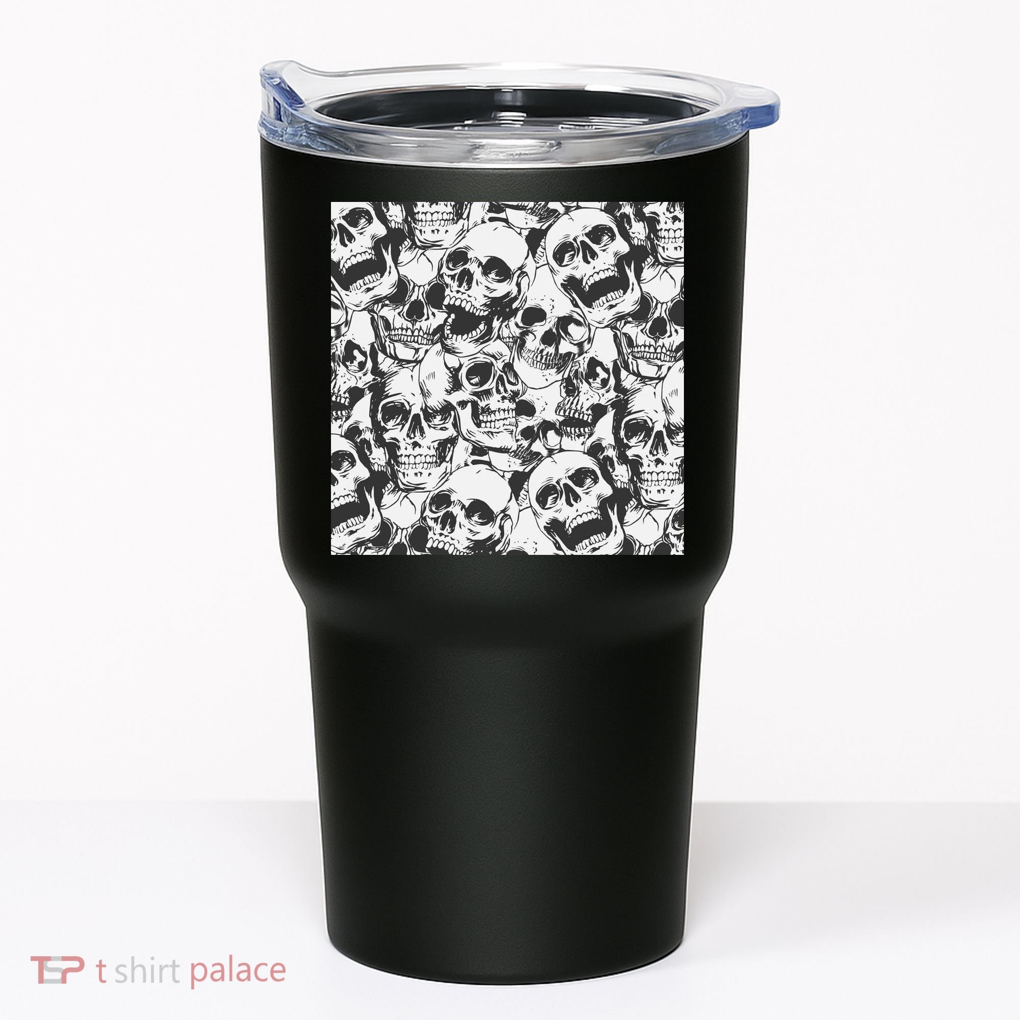 Spooky Deadly Skulls Tumbler