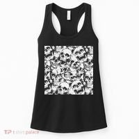Spooky Deadly Skulls Women's Tank Top thumb 0