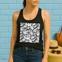 Spooky Deadly Skulls Women's Tank Top thumb 2