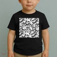 Spooky Deadly Skulls Toddler T-Shirt thumb 2