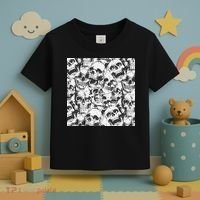 Spooky Deadly Skulls Toddler T-Shirt thumb 3