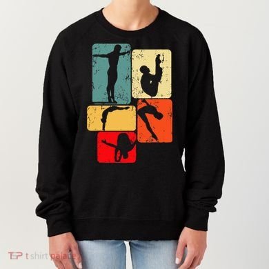 Springboard Diving Springboard Diver Platform Diving Women's Sweatshirt