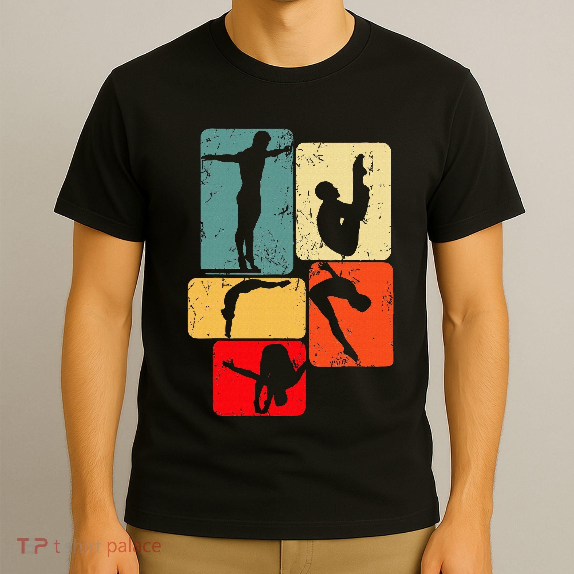 Springboard Diving Springboard Diver Platform Diving T-Shirt