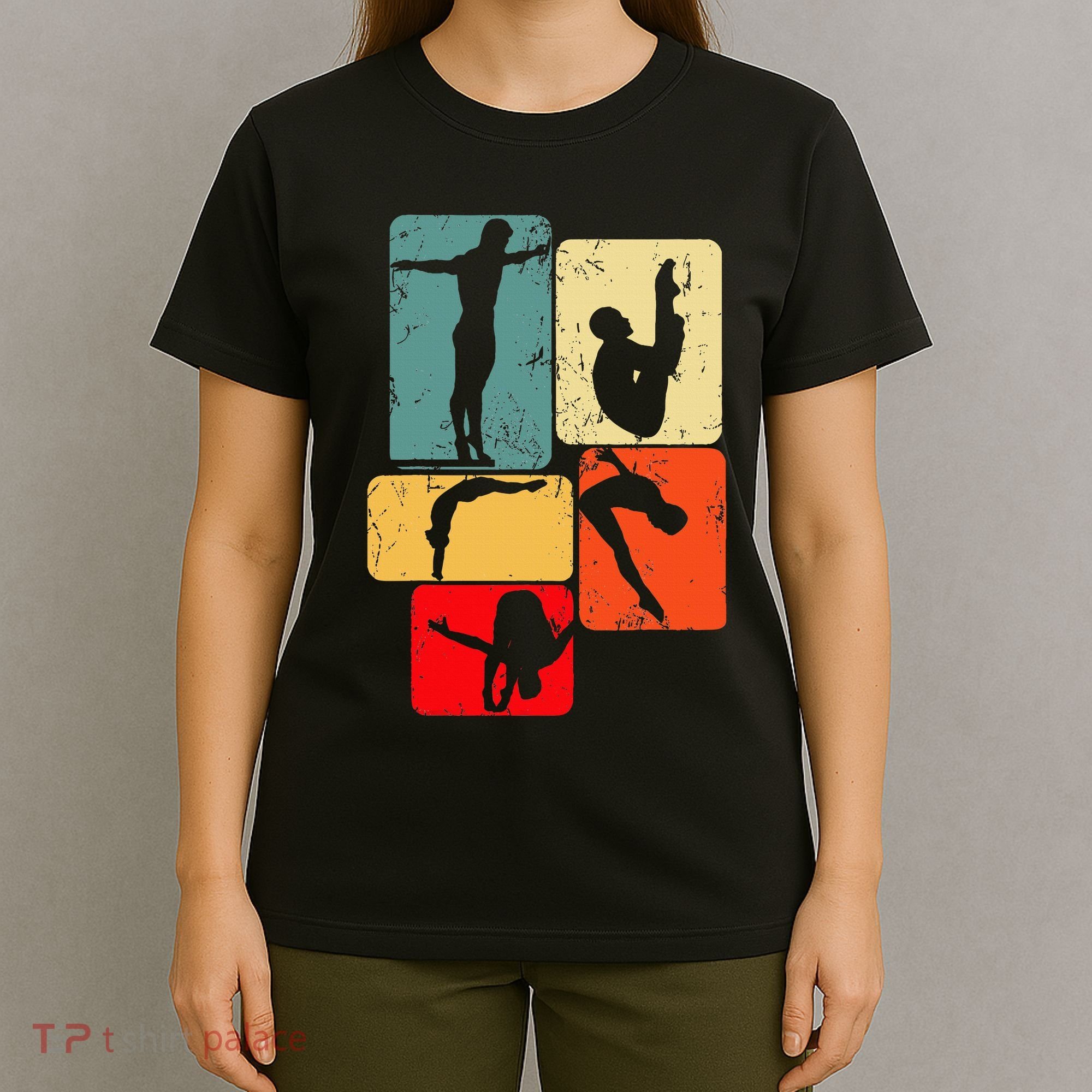 Springboard Diving Springboard Diver Platform Diving T-Shirt