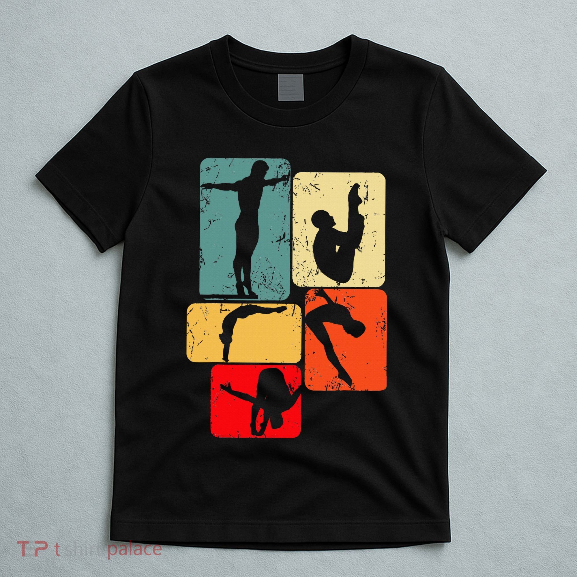 Springboard Diving Springboard Diver Platform Diving T-Shirt