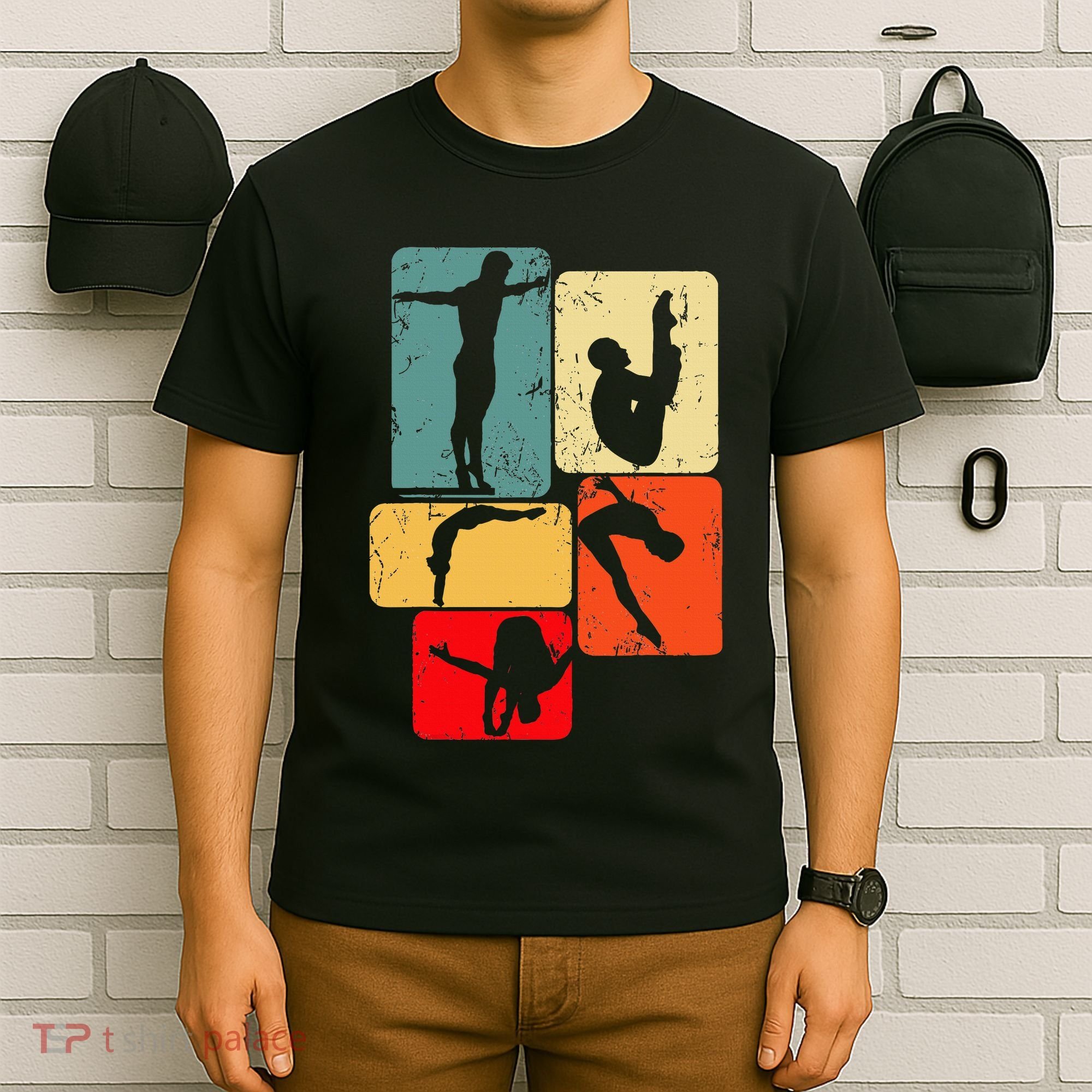 Springboard Diving Springboard Diver Platform Diving T-Shirt