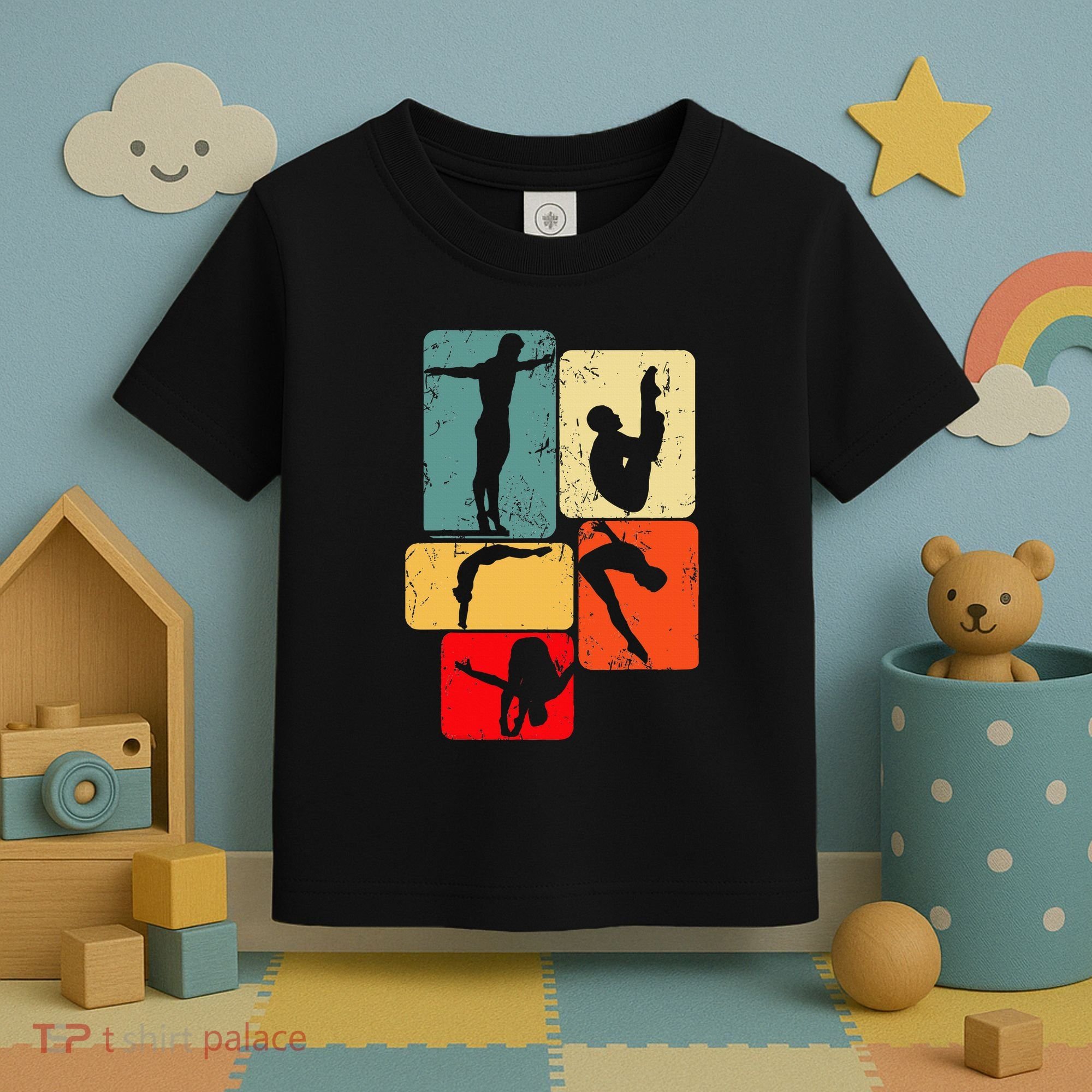 Springboard Diving Springboard Diver Platform Diving Toddler T-Shirt