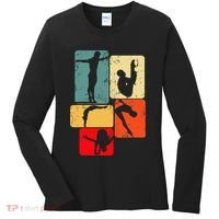 Springboard Diving Springboard Diver Platform Diving Women's Long Sleeve Shirt thumb 0