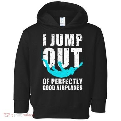 Skydiving Design Skydiver Skydive Lovers Toddler Hoodie