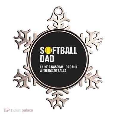 Softball Dad Ornament